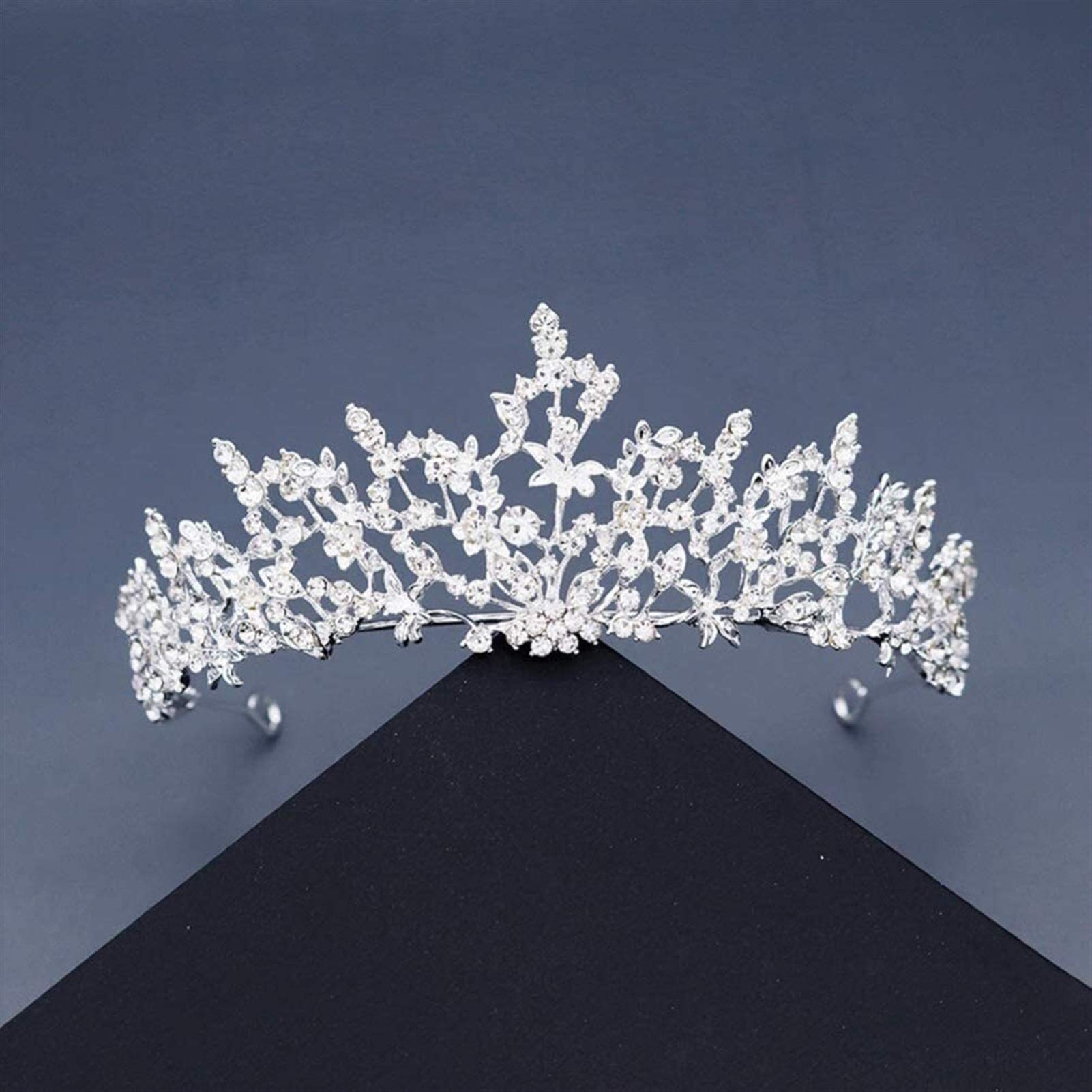 Royal Wedding Tiara for Women - Elegant Bridal Crown for Princess, Prom & Pageant - Perfect for Weddings, Prom Nights, Pageants & Special Occasions