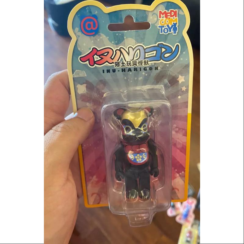 Limited Edition Medicom Be@rbrick INU HARIGON 100% Collectible Figure - Perfect for Anime Fans, Toy Collectors & Home Decor Display