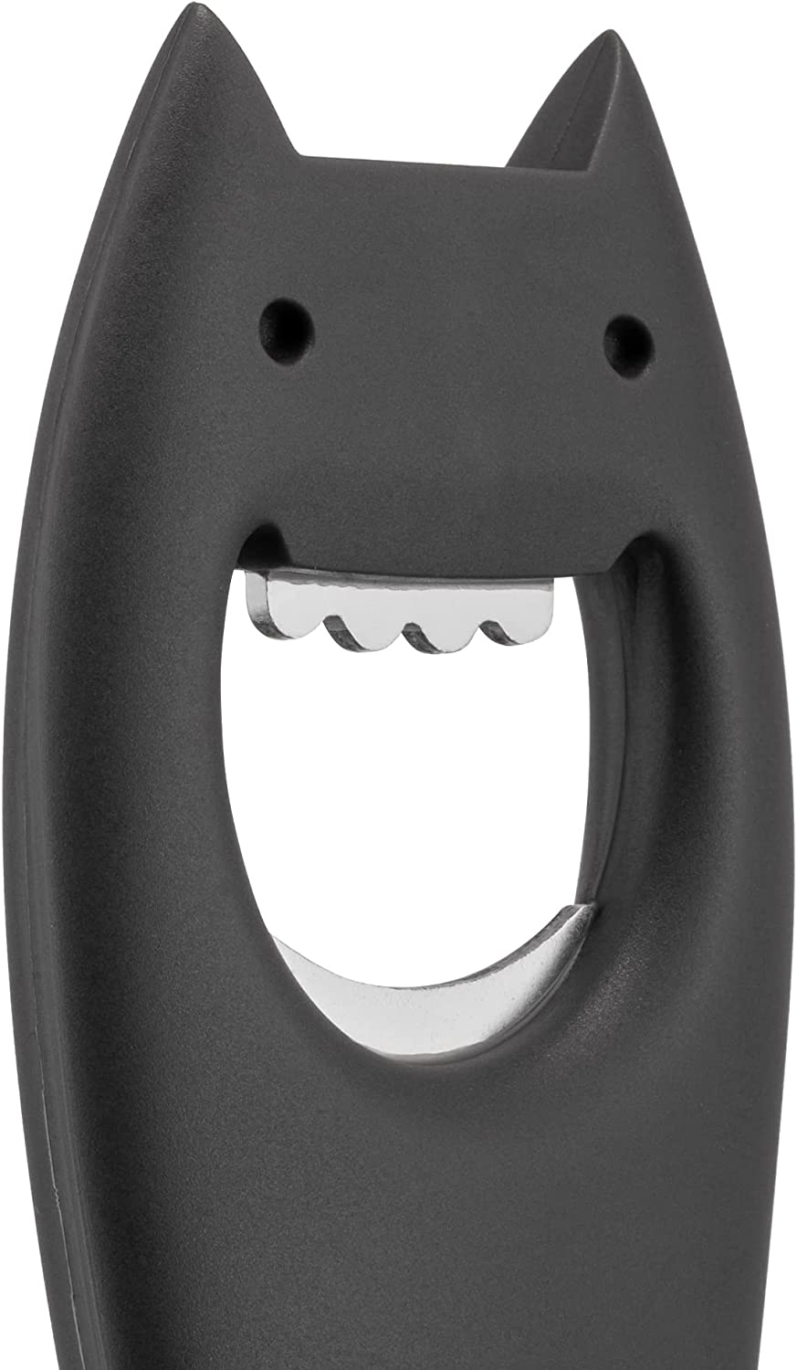 Alessi Diabolix Black Bottle Opener - Premium Stainless Steel Kitchen Tool for Beer, Soda & Wine - Perfect for Home Bars, Parties & Outdoor BBQs