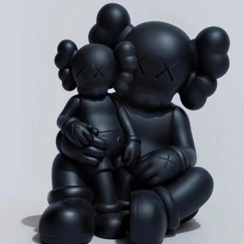 Unique Kaws Statue Big - One of a Kind Holiday Souvenir & Collectible Art Piece for Home Decor, Office Display, and Gift Giving