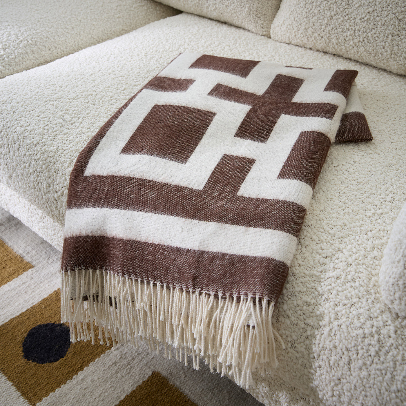 Premium Nixon Baby Alpaca Throw Blanket - Ultra Soft & Warm Alpaca Wool Blanket for Cozy Nights - Perfect for Sofa, Bed, and Winter Home Decor