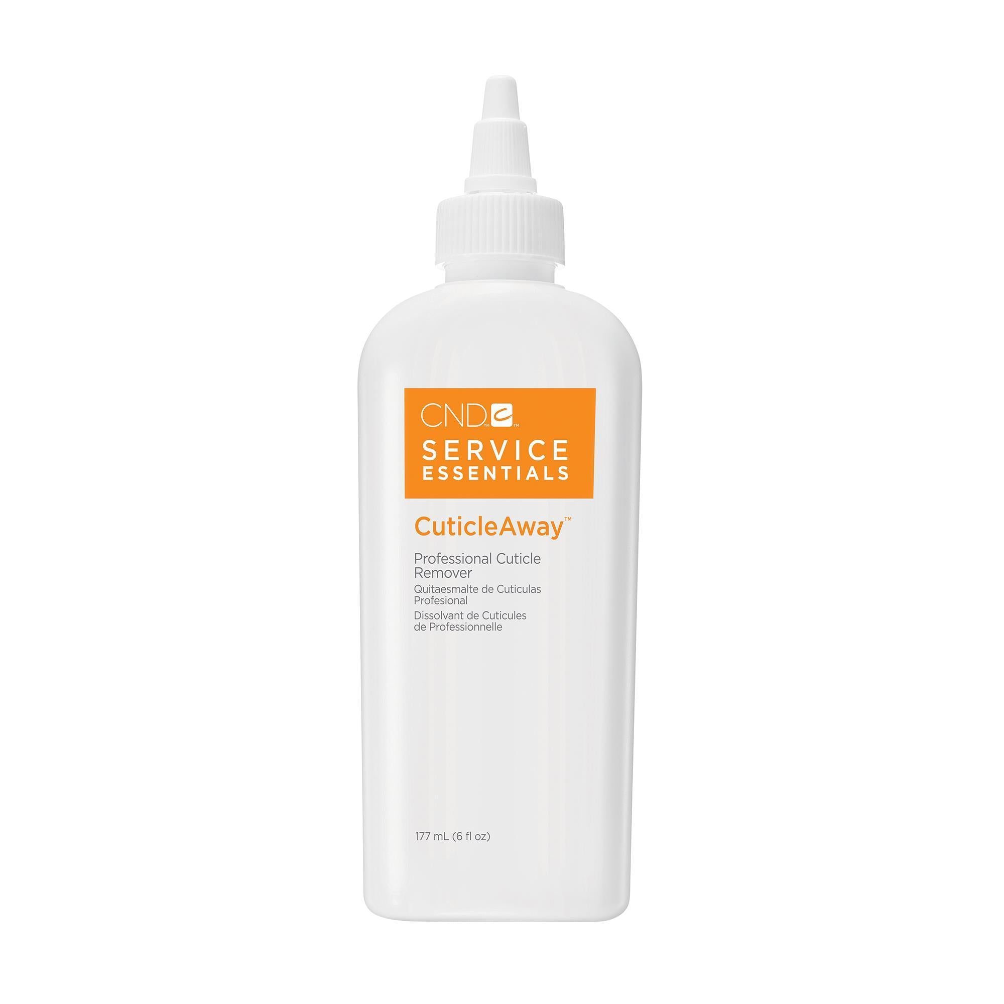 CND Cuticle Away 6 fl oz - Professional Nail Care Solution for Softening & Removing Cuticles - Perfect for Manicures & Pedicures at Home or Salon