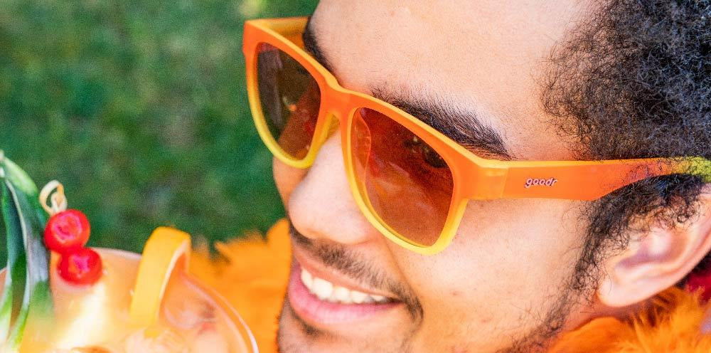 Goodr Polly Wants a Cocktail Sunglasses - Polarized UV Protection for Running, Cycling & Outdoor Activities - Stylish Aviator Shades for Women & Men