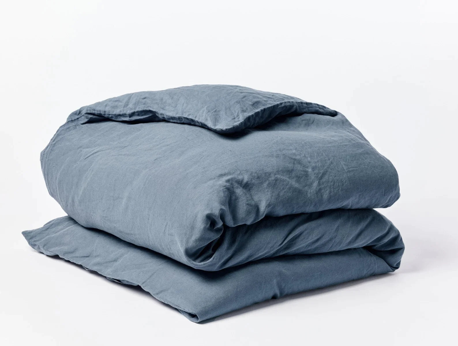 Organic Relaxed Linen Duvet Cover Set - Breathable & Hypoallergenic Bedding for All Seasons | Perfect for Master Bedroom, Guest Room & Vacation Homes