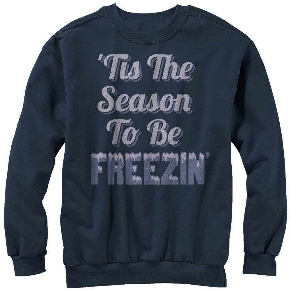 Women's Chin UP Season to Be Freezing Sweatshirt - Cozy Winter Pullover for Cold Weather, Casual Outfit & Outdoor Activities