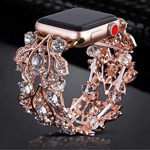 Rose Gold With Crystal