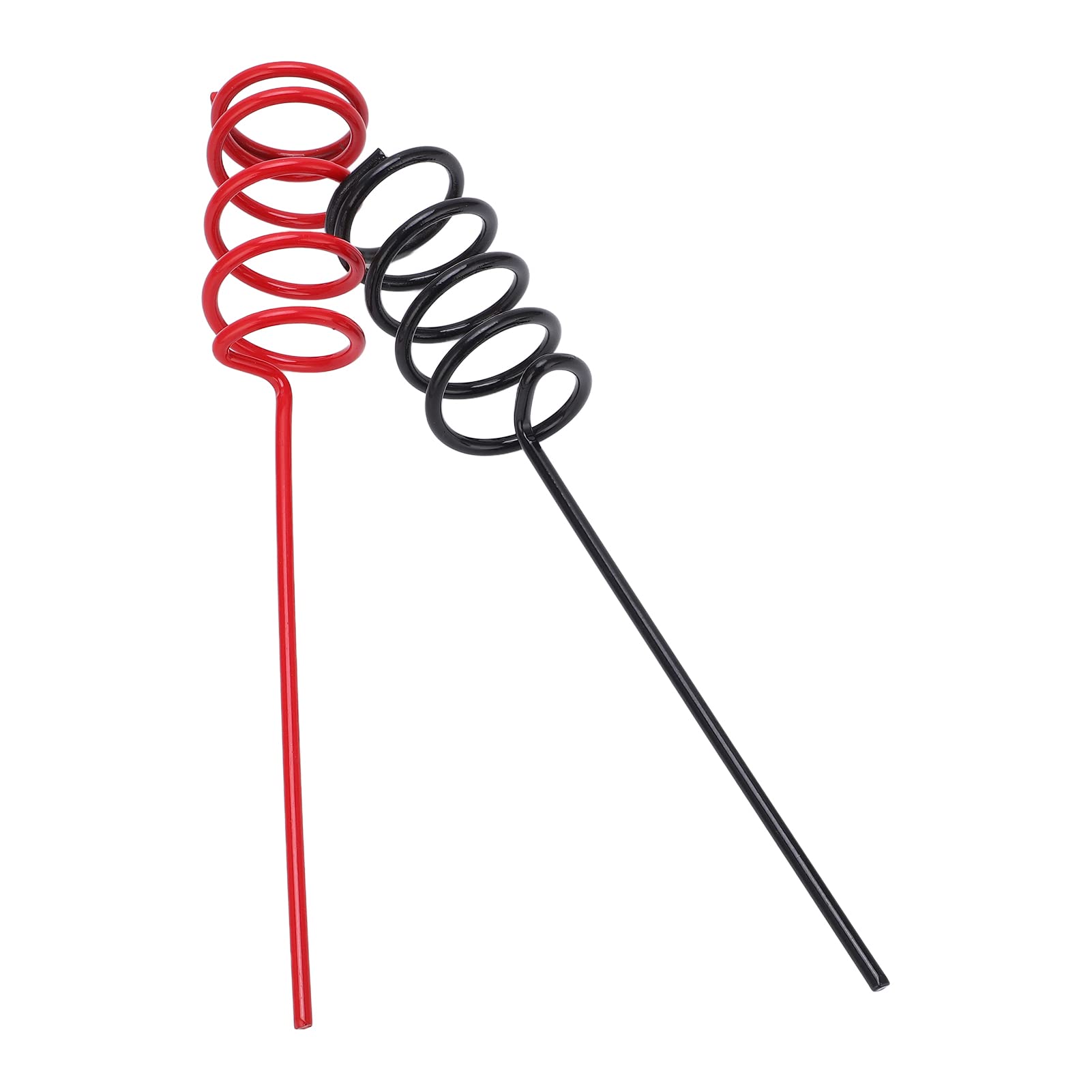 Heavy Duty Spiral Fishing Rod Holder - 2 Pack Metal Ground Support Stand for Fishing Tackles | Perfect for Shore, Boat, and Ice Fishing Accessories