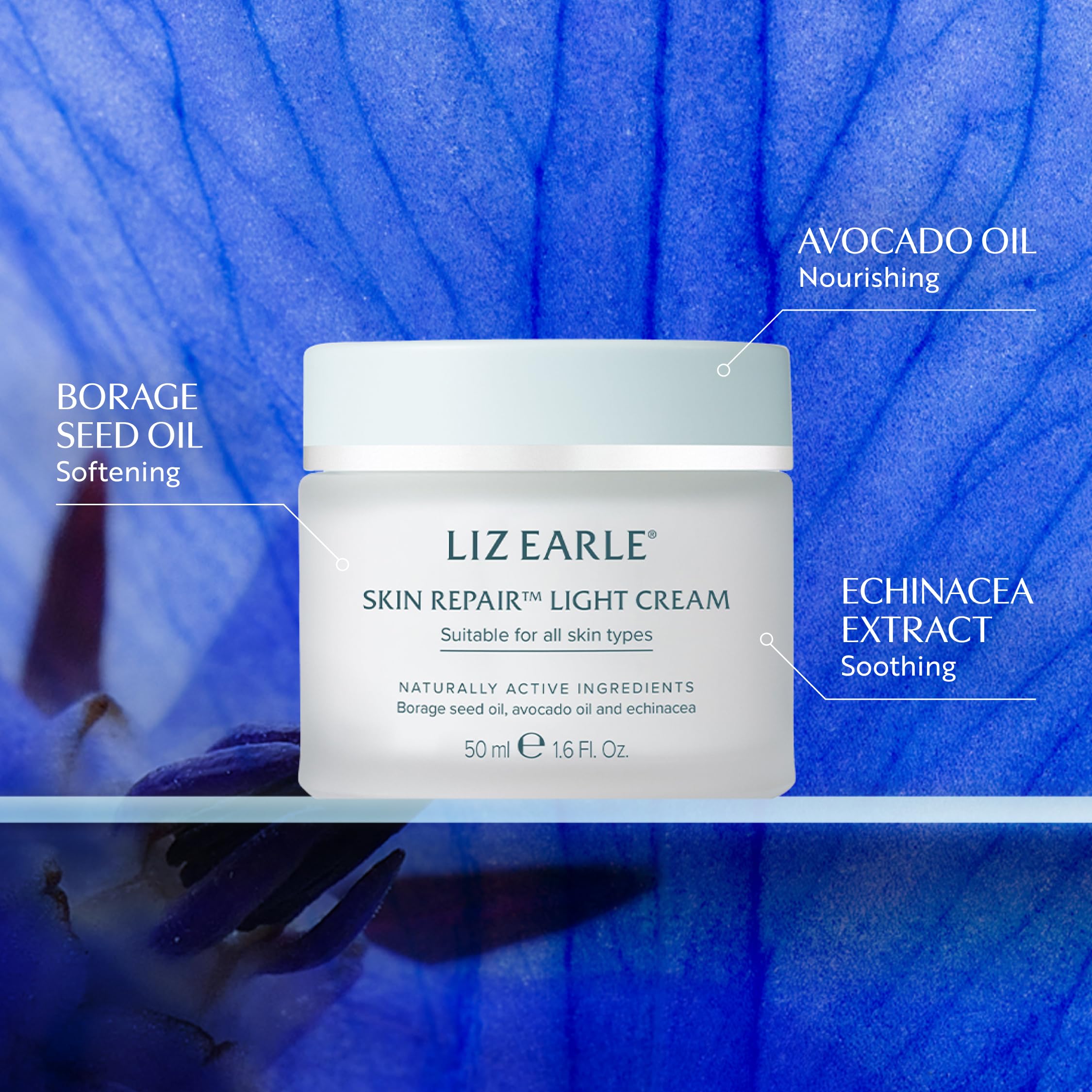 Liz Earle Hydration Collection - Gentle Face Wash, Facial Toner & Moisturizing Cream for Deep Hydration - 3-Step Skincare Routine to Balance & Nourish Dry Skin - Achieve Healthy, Radiant Glow - Perfect for Daily Use, Travel & Gift Sets