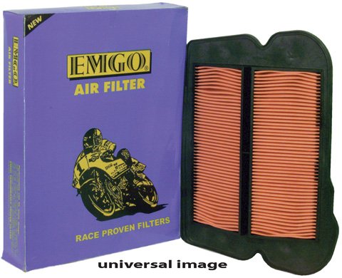 Emgo Air Filter for Suzuki GSXR 750 (2012) - Replacement Part 13780-27A10 - High Performance Motorcycle Air Filter - Perfect for Racing & Street Riding
