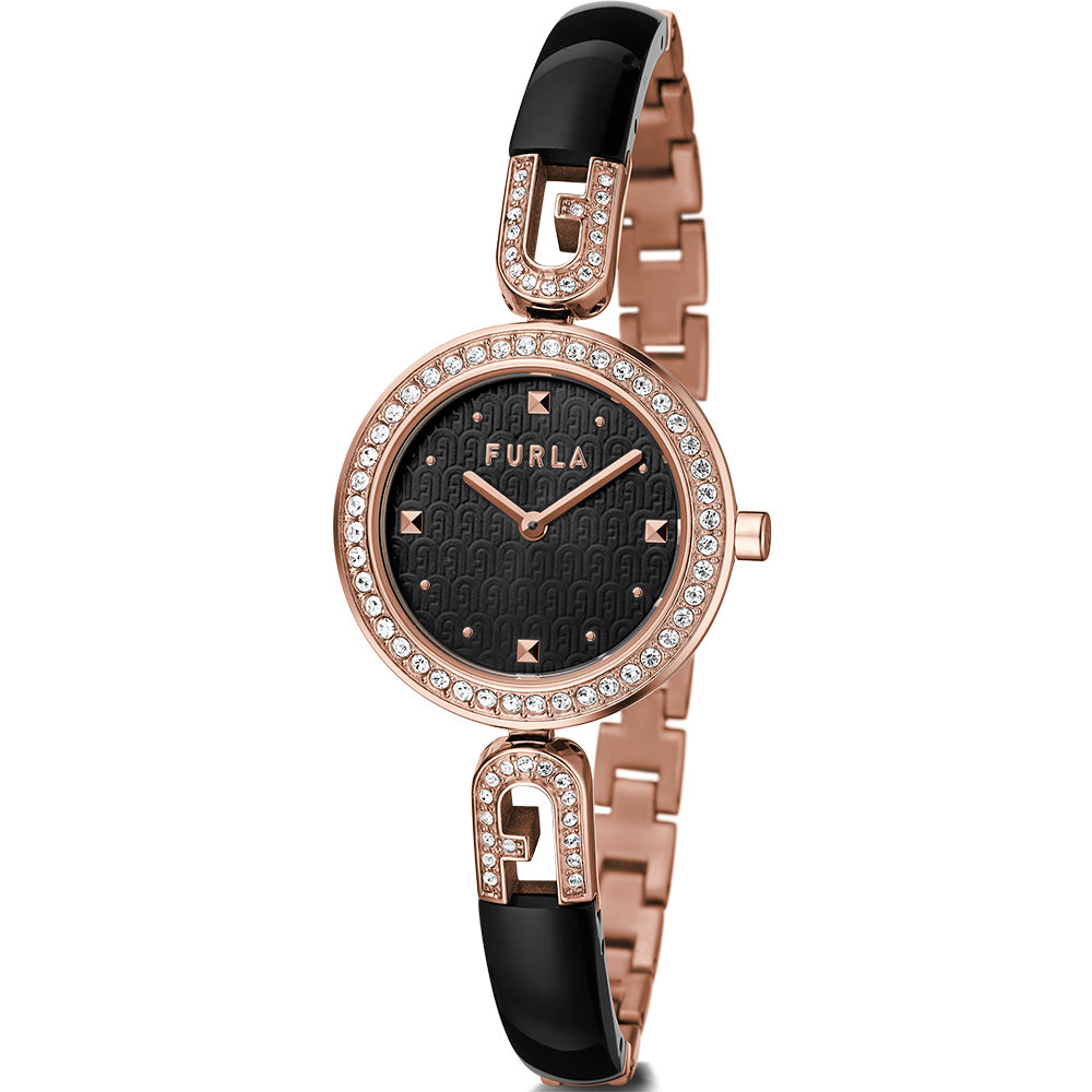 Furla WW00010004L3 Women's Fashion Bangle Watch - Elegant Bracelet Timepiece for Women | Perfect for Office, Party & Everyday Wear