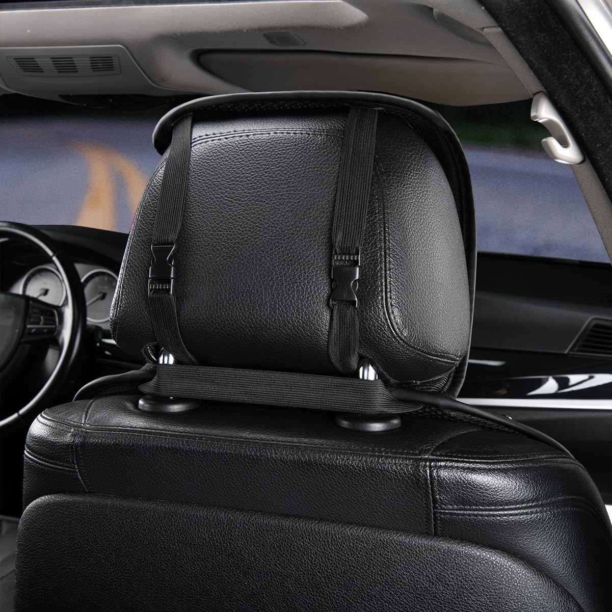 Universal Car Seat Cover - Breathable Soft Leather Full Surround Protection for Front Seats (1PC) | Comfortable & Durable for Daily Commute, Road Trips & Long Drives