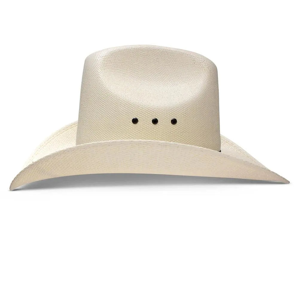 Resistol Quarter Horse 60 (7X) Bangora Straw Cowboy Hat for Men - Western Style Sun Protection Hat for Rodeo, Horseback Riding & Outdoor Activities