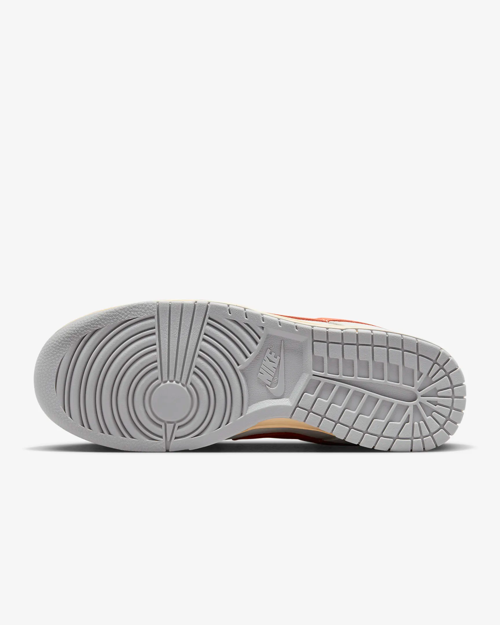 Nike Men's Dunk Low Sneakers - Sail/Photon Dust/Light Smoke Grey/Picante Red | Casual & Streetwear Basketball Shoes for Men | Perfect for Everyday Wear, Gym & Urban Fashion