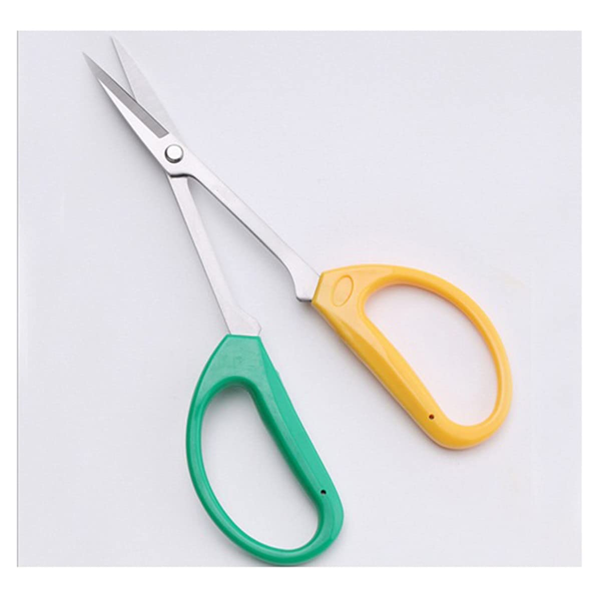 3-Piece Gardening Hand Tools Set - Long Handle Bonsai Scissors, Fruit Harvest Shears & Household Trimming Scissors | Perfect for Grape Harvesting, Garden Pruning & Indoor Plant Care | Durable Garden Tools for Professional & Home Use
