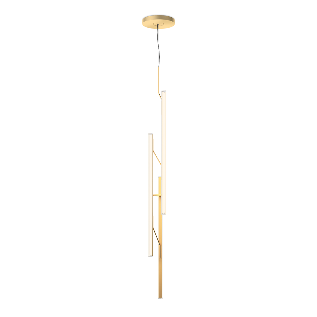 Halo Jewel 2356 Pendant Lamp - Modern Glass Ceiling Light Fixture for Living Room, Bedroom & Dining Room Decor