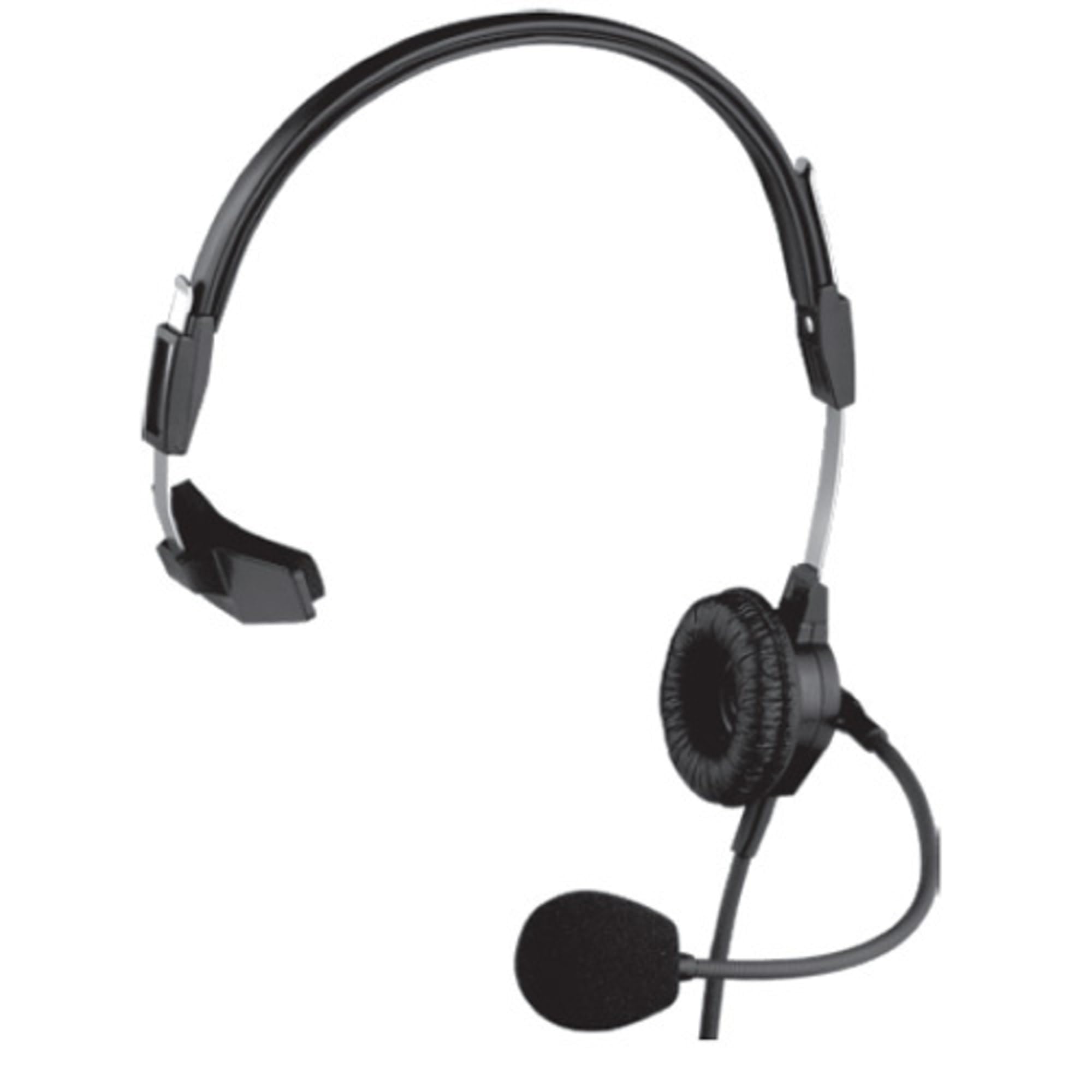 Telex PH-88R Lightweight Single-Sided Aviation Headset with 150Hz-4kHz Frequency Range - Perfect for RTS, Air Traffic Control & Pilot Communication