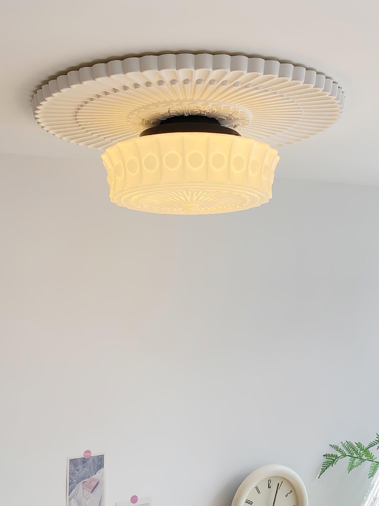 Charles Edwards Modern Ceiling Lamp - Elegant LED Lighting Fixture for Living Room, Bedroom & Dining Room | Dimmable & Energy Efficient Home Decor Lighting