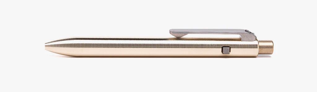 Tactile Turn Side Click Pen - Premium Titanium Bolt Action Pen for Smooth Writing - Perfect for Office, Journaling & Everyday Carry (EDC)