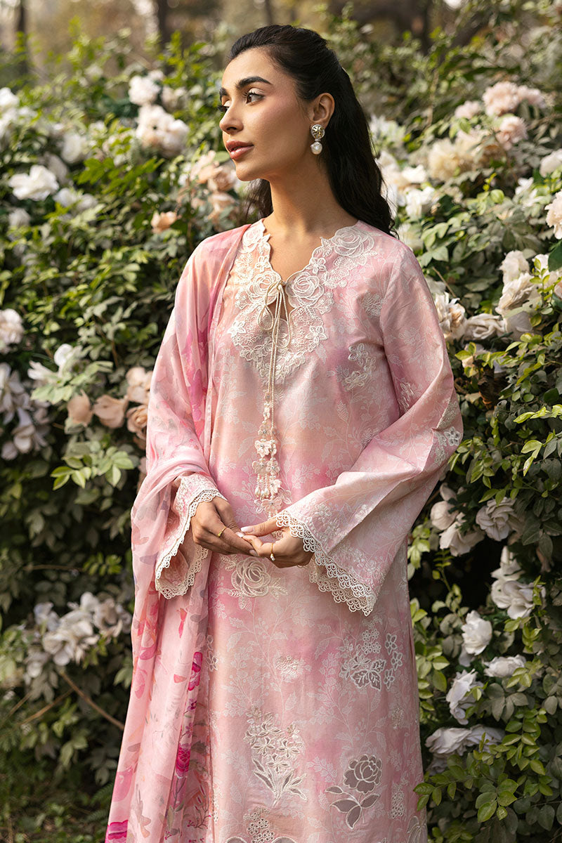 MEADOW MIST 3-Piece Printed Lawn Suit for Women - Floral Summer Outfit for Casual Wear, Parties & Outdoor Events