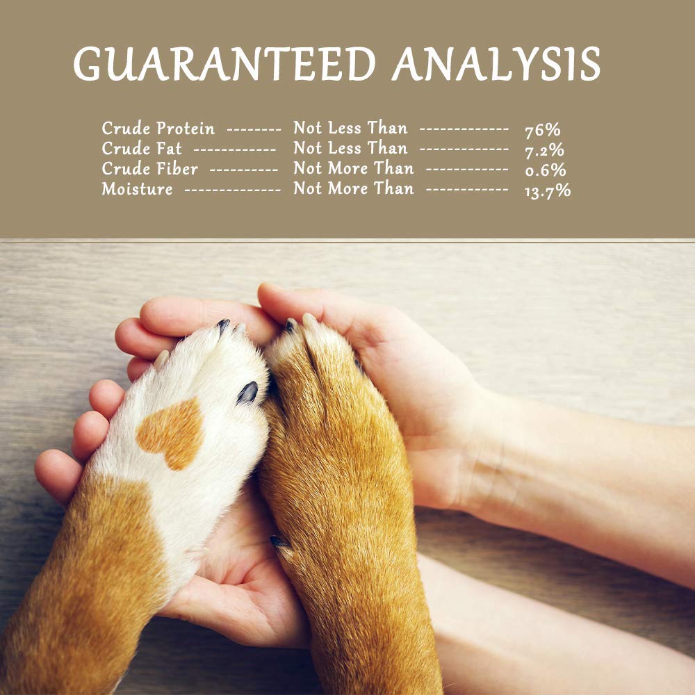 Premium American Paws Chicken Jerky Dog Treats - All Natural, Grain-Free, Made in USA (5 LB Bulk Pack) - Perfect for Training, Rewards & Dental Health
