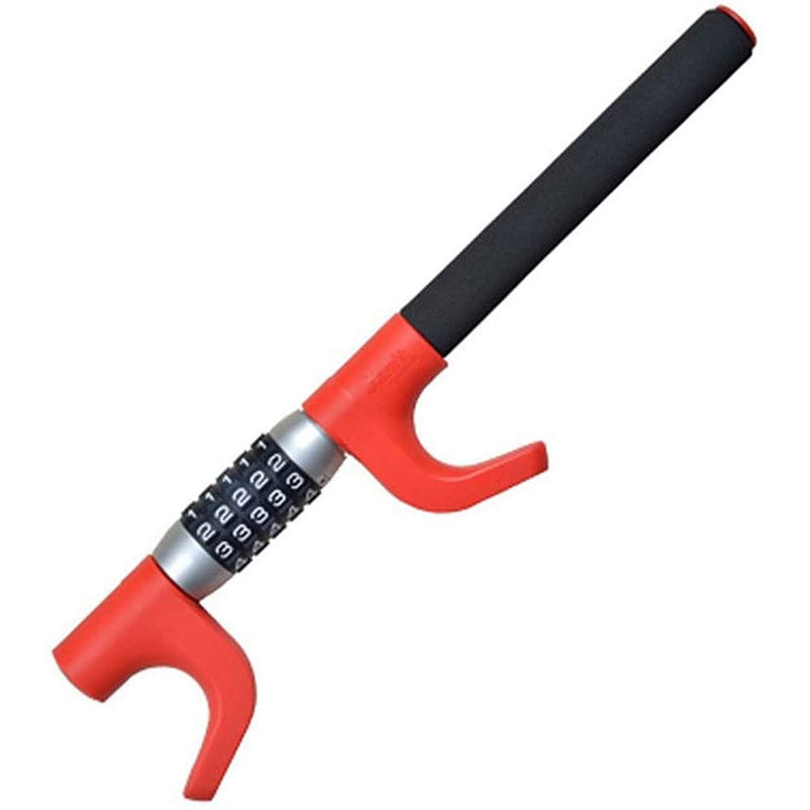 Odekai Heavy Duty Steering Wheel Lock - Anti-Theft Car Security Device with 5 Password Keyless Lock, Universal Fit for Cars, Trucks, SUVs & Vans | Perfect for Parking Security & Theft Prevention