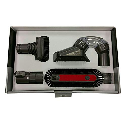 SUNJIKA Vacuum Cleaner Accessories Kit - 6-Piece Home Cleaning Tools & Attachments Compatible with Dyson V7, V8, V10 - Perfect for Carpets, Hard Floors & Pet Hair Removal