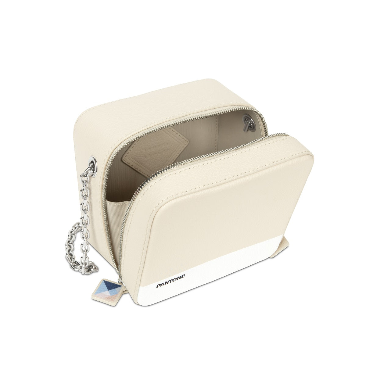 Samuel Ashley x Pantone Leather Square Bag - Stylish Crossbody Purse for Women, Fashionable Designer Handbag for Work, Travel & Everyday Use