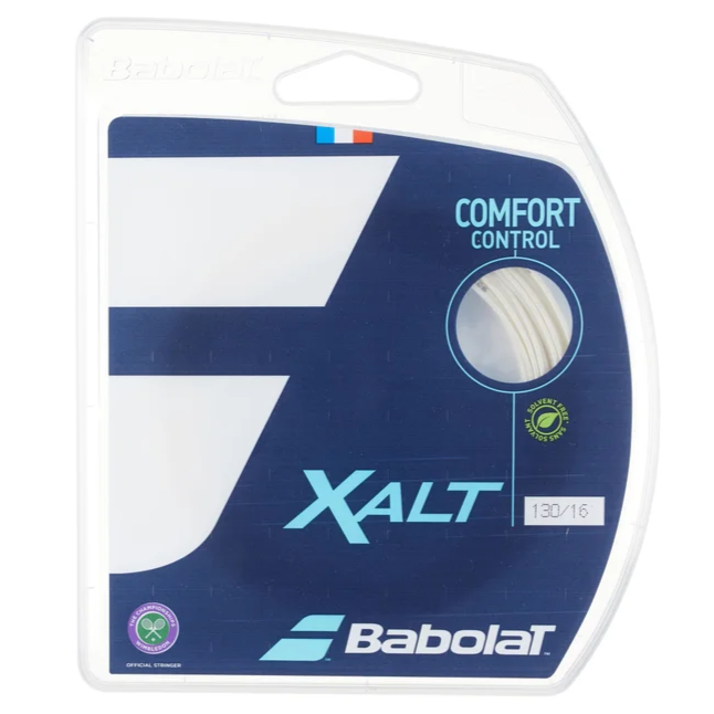 Babolat Xalt 16/1.30 Natural Tennis String - Premium Performance Tennis Racket String for Competitive Play & Training