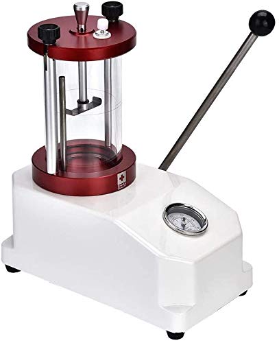 Professional Watch Pressure Tester - Waterproof Testing Tool for 2 Watches | High-Precision Case Resistance Pressure Test Machine | Perfect for Watchmakers, Jewelers & Watch Enthusiasts | Water Resistance Verification for Diving, Swimming & Daily Wear