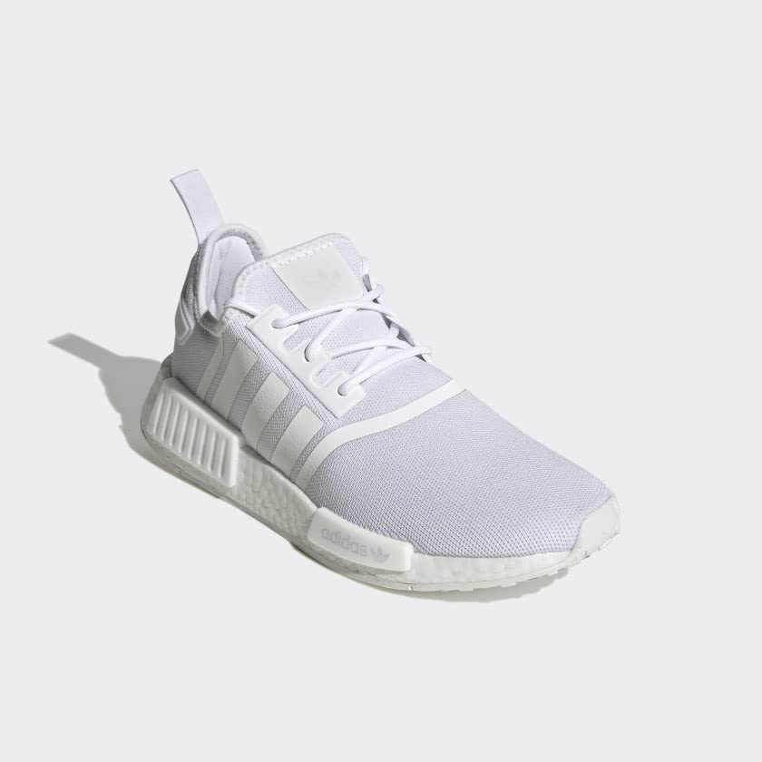 adidas Men's NMD R1 Running Shoes - White | Lightweight Comfort Sneakers for Walking, Gym & Casual Wear