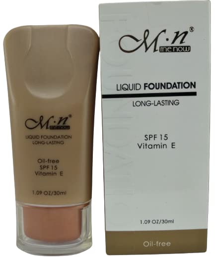 URJUWANI MN Oil-Free Long-Lasting Liquid Foundation with SPF 15 - 30ml | Lightweight, Matte Finish for All-Day Wear | Perfect for Daily Makeup & Sensitive Skin