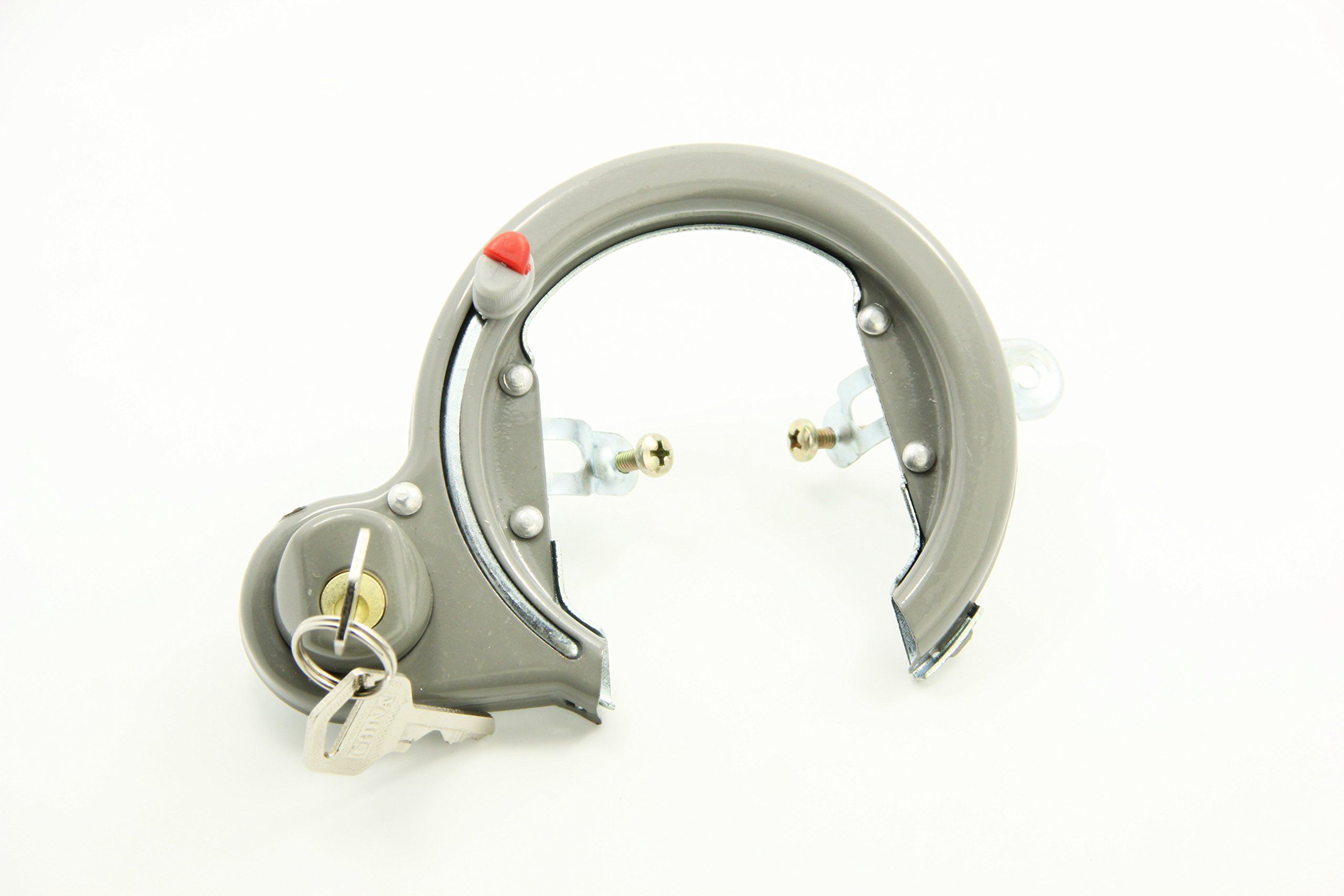 Vintage Style Bike Bicycle Lock - Heavy Duty Pad Lock & Wheel Lock for Outdoor Cycling Security | Perfect for Mountain Bikes, Road Bikes & Commuter Bicycles | Anti-Theft Protection for Parking, Travel & Urban Use