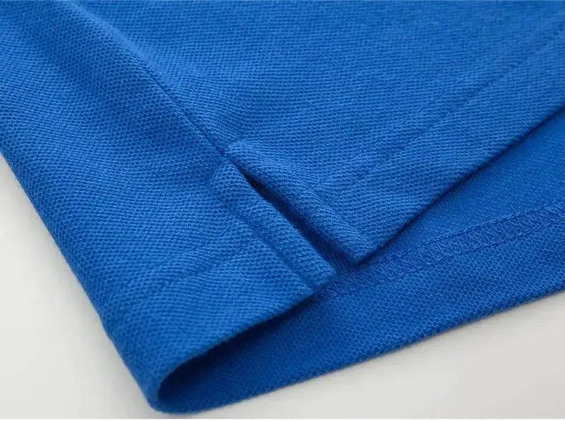 Men's Solid Color Polo Shirts for Autumn | Casual & Business Wear | Perfect for Office, Golf & Outdoor Activities