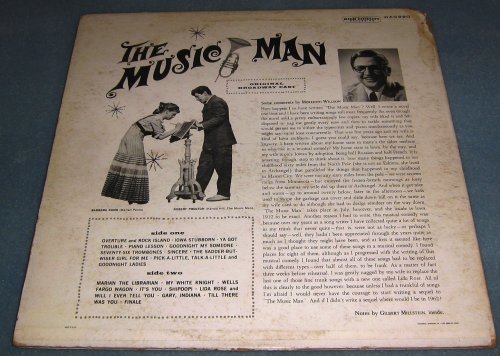 The Music Man Original Broadway Cast Recording - Classic Musical Soundtrack for Theater Lovers & Broadway Fans
