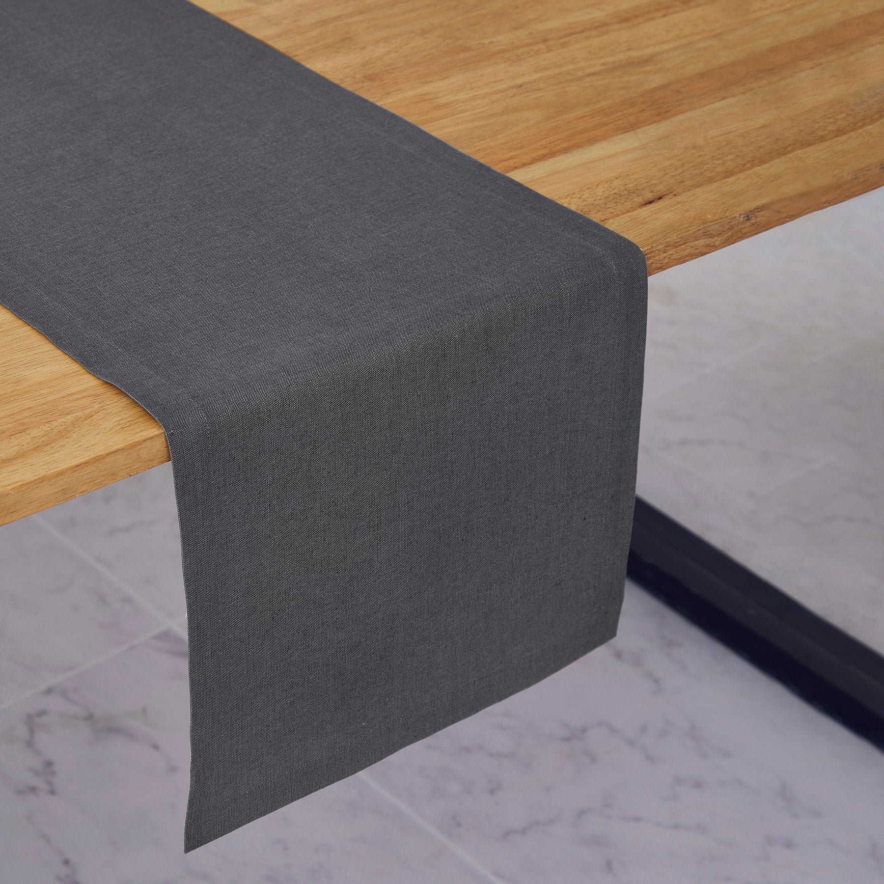 Elegant Diana Medium Weight Table Runner - Perfect for Dining Tables, Weddings, and Holiday Decor - 60-Inch Linen Table Runner for Stylish Home Decor
