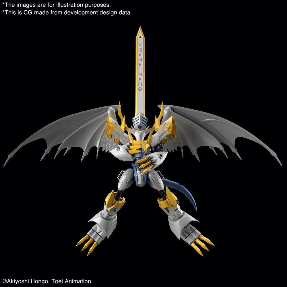 Figure Rise Standard Amplified Digimon Adventure 2 Imperialdramon Paladin Mode Model Kit - Buildable Action Figure for Collectors & Anime Fans - Perfect for Display, Gifts & Digimon Battles