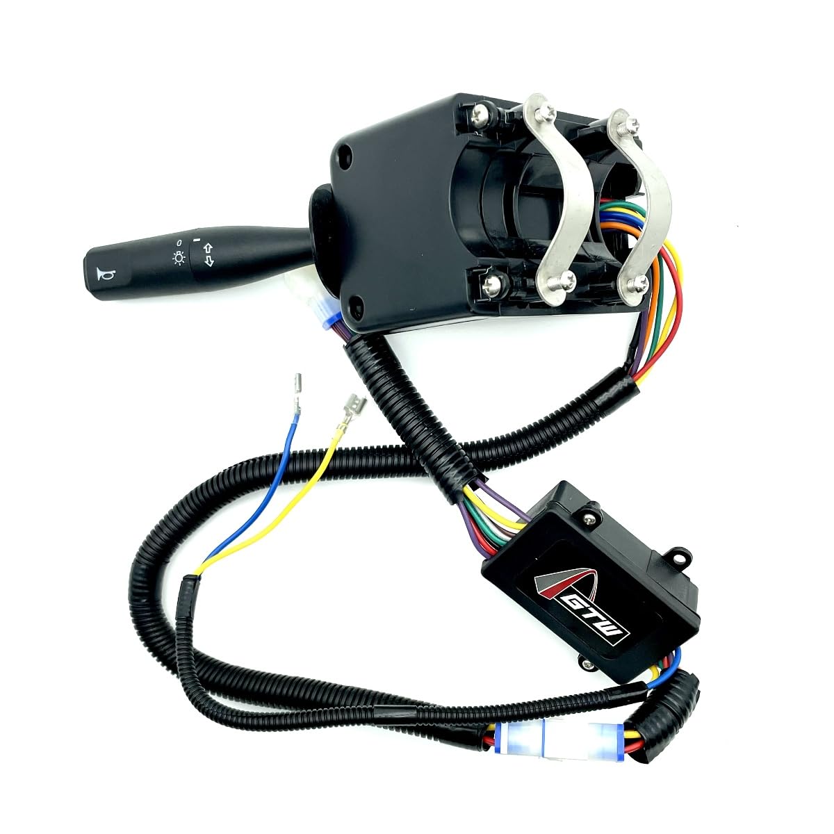 GTW Golf Cart Turn Signal & Horn Upgrade Kit with Brake Switch Pad - 9-Pin Connector Light Kit for EZGO, Club Car & Yamaha | Safe Night Driving & Neighborhood Cruising