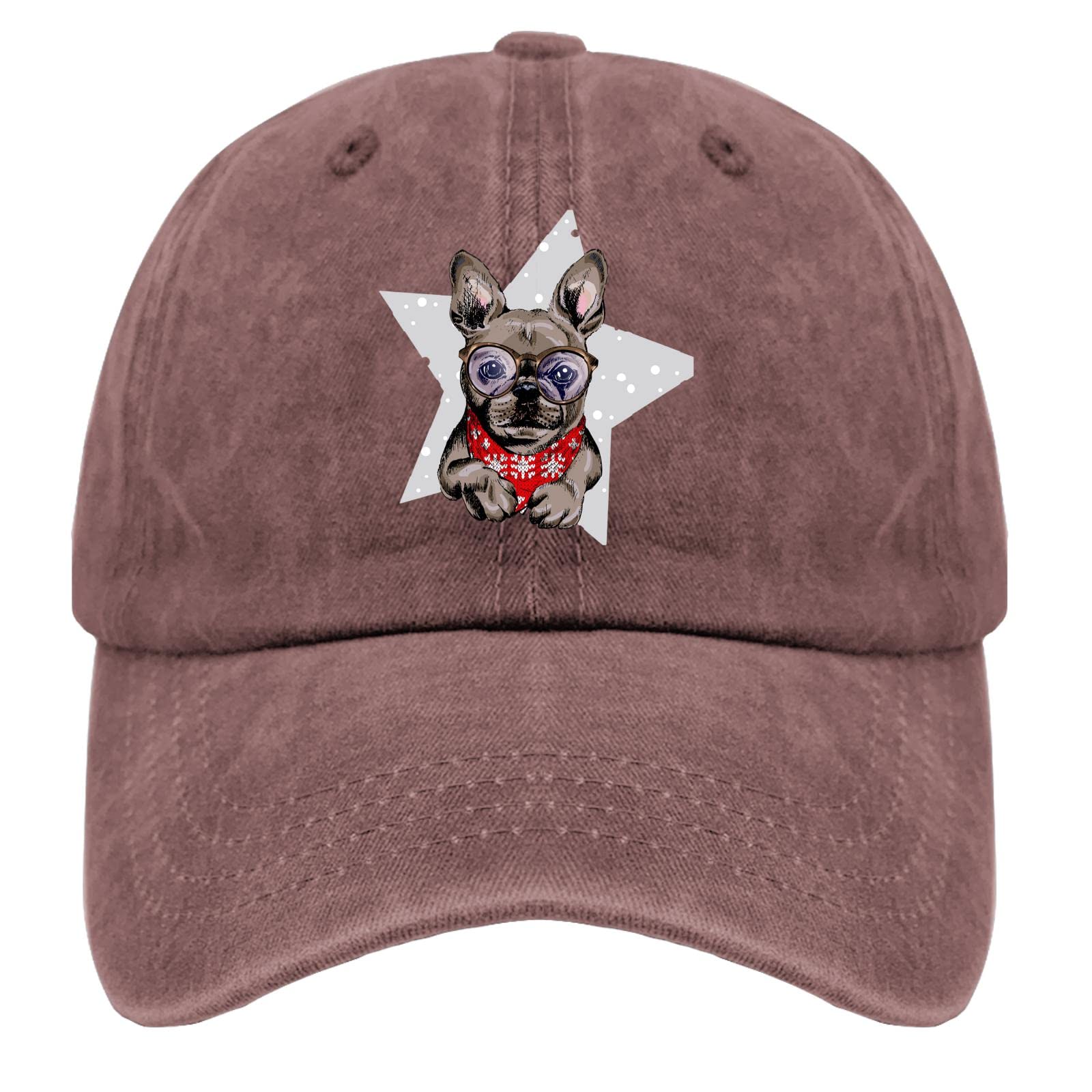 **Aumgo French Bulldog Baseball Cap for Men & Women - Stylish Dog Lovers Gift Hat - Perfect for Casual Wear, Outdoor Activities & Pet Lovers**
