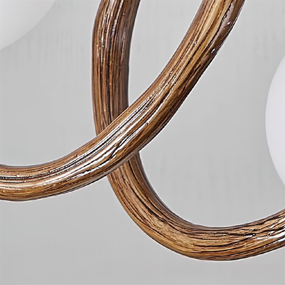Modern Rios Ball Ceiling Light Fixture - Elegant Glass Pendant Lighting for Living Room, Bedroom, Dining Room & Office Decor