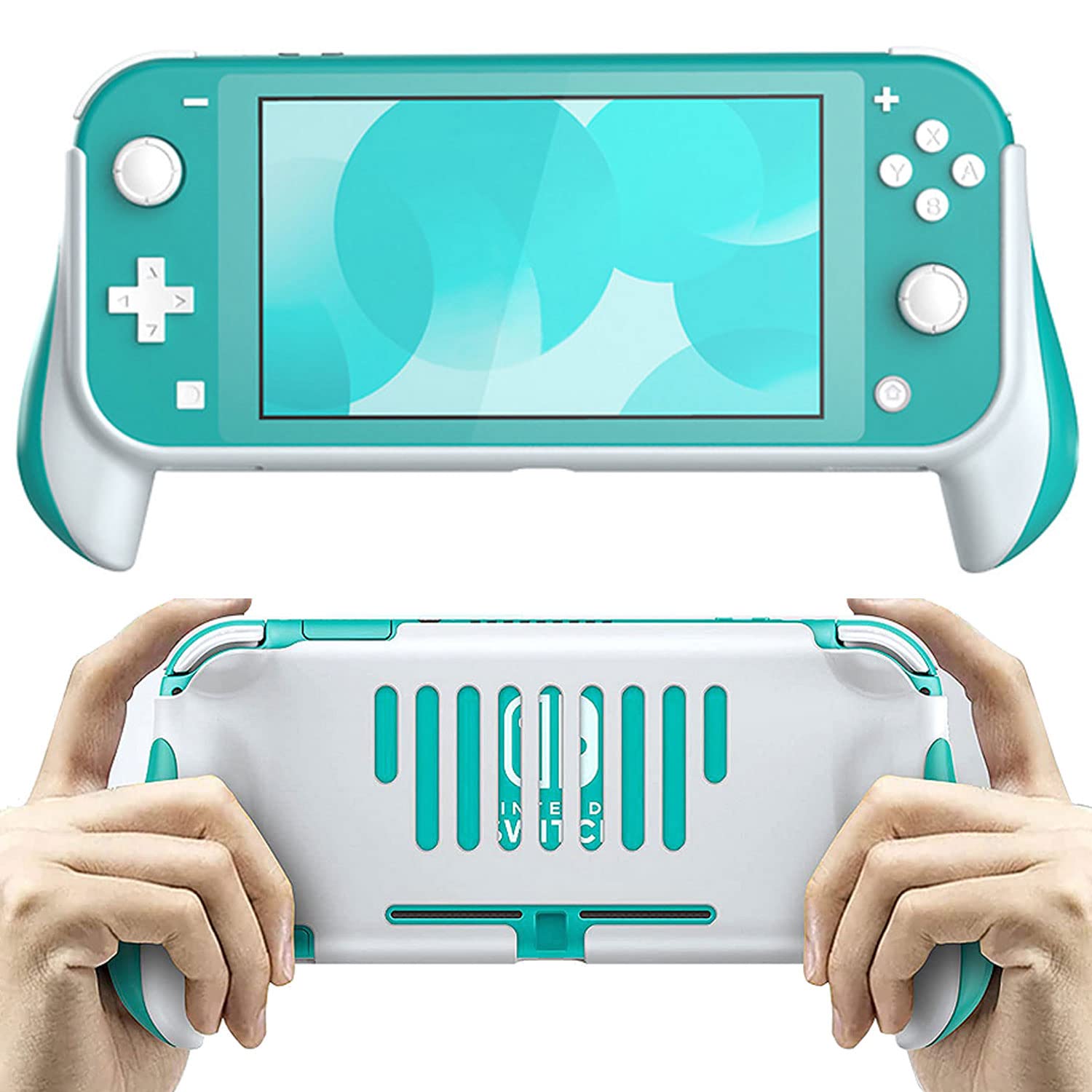 Nintendo Switch Lite Case - Ergonomic Protective Gaming Cover with Comfortable Grip for Handheld Console | Perfect for Travel, Commuting & Long Gaming Sessions