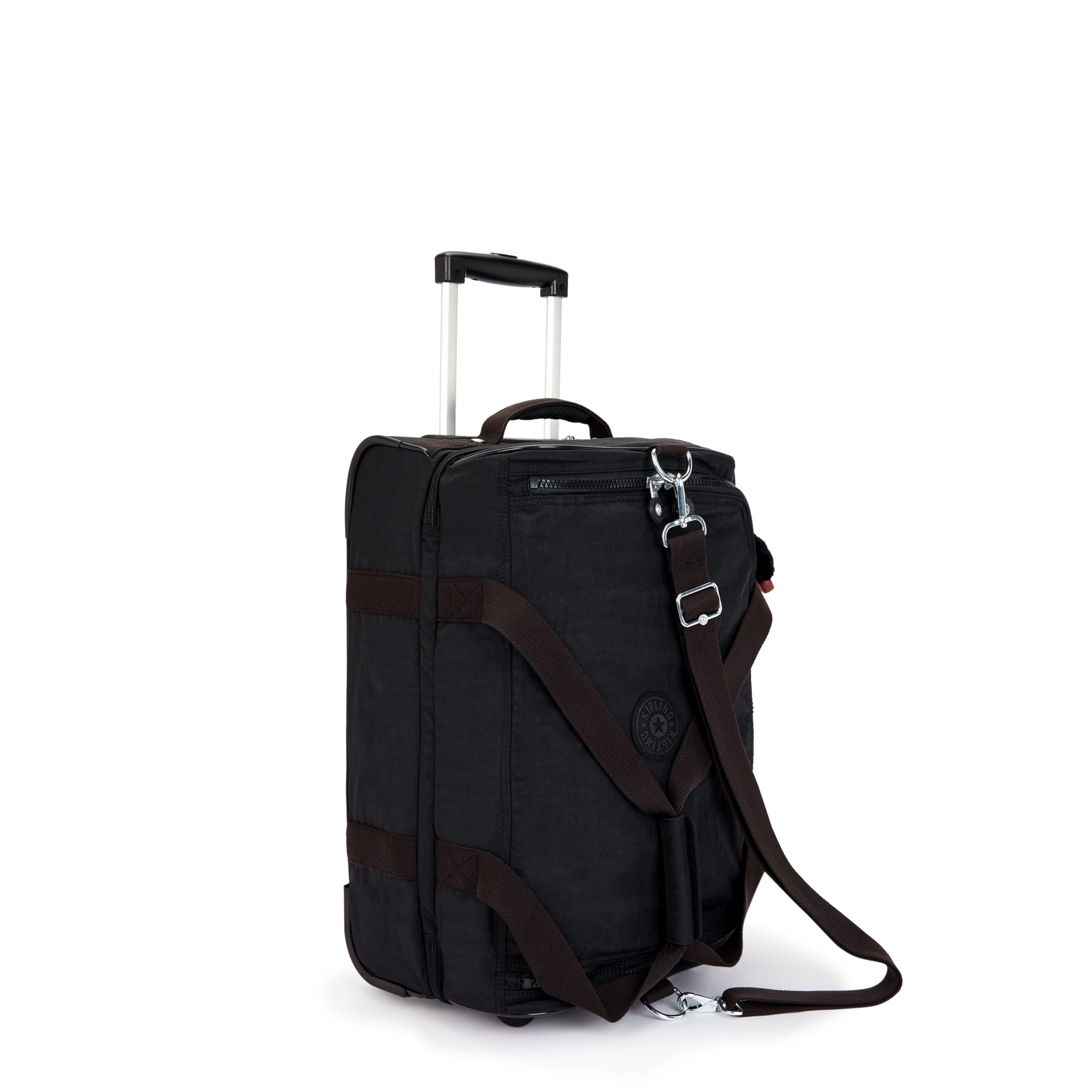 Kipling Women's Teagan US Wheeled Duffle Bag - Lightweight Expandable Travel Luggage with Roomy Interior & Multi-Pockets - Perfect for Business Trips, Gym, Weekend Getaways & Airplane Carry-On