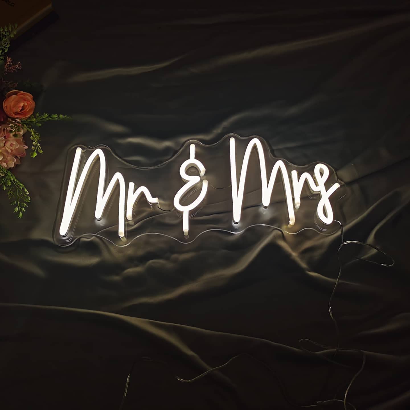 Custom Neon Signs - Personalized Handmade LED Wall Decor for Bedroom, Birthday, Wedding, Events & Business Logo (20inch, 2LINE) - Perfect for Home Decor, Party Lighting & Shop Signage