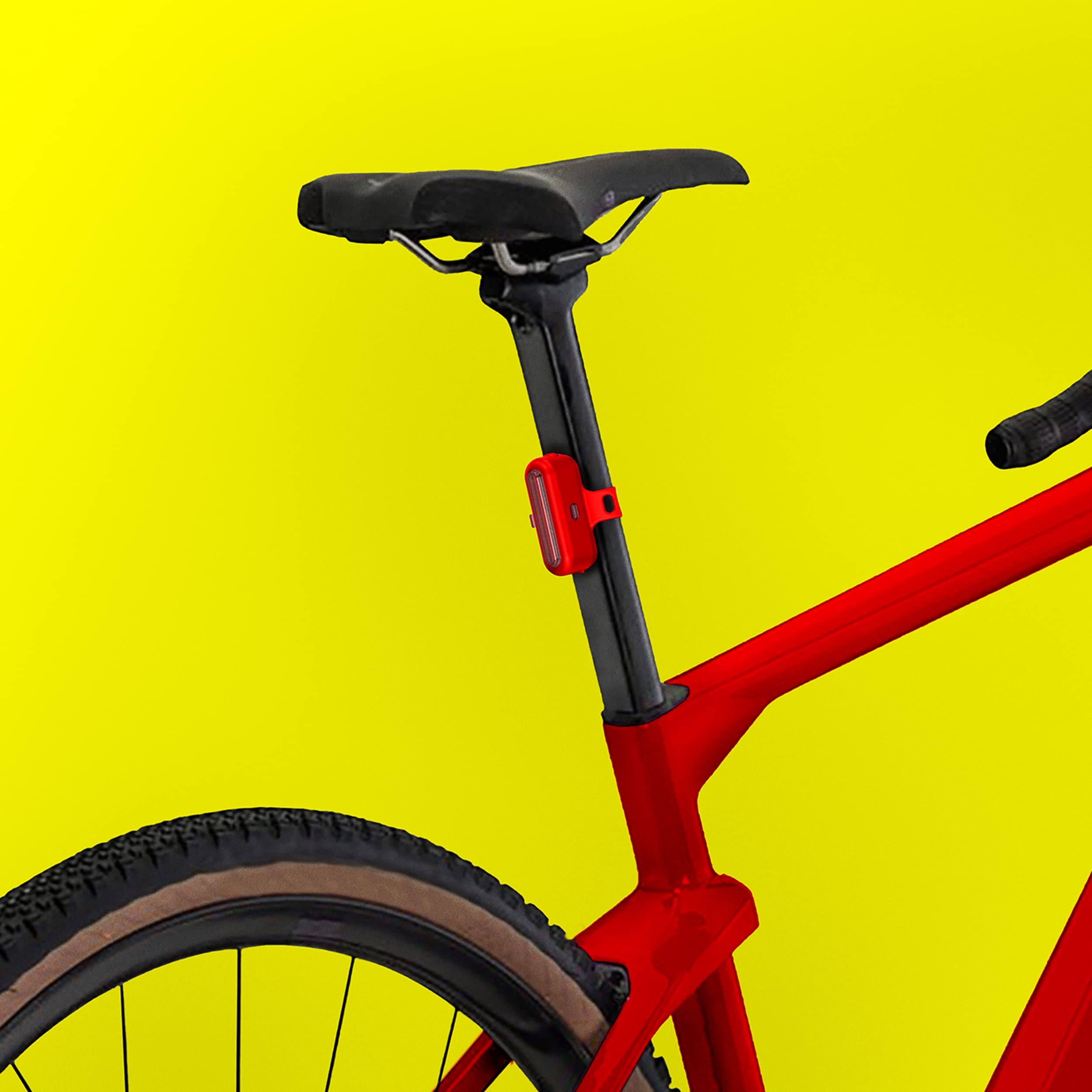 Best Bike Lights for Night Riding - High Visibility LED Bicycle Headlight & Taillight Set - Waterproof & Rechargeable for Commuting, Mountain Biking & Road Cycling
