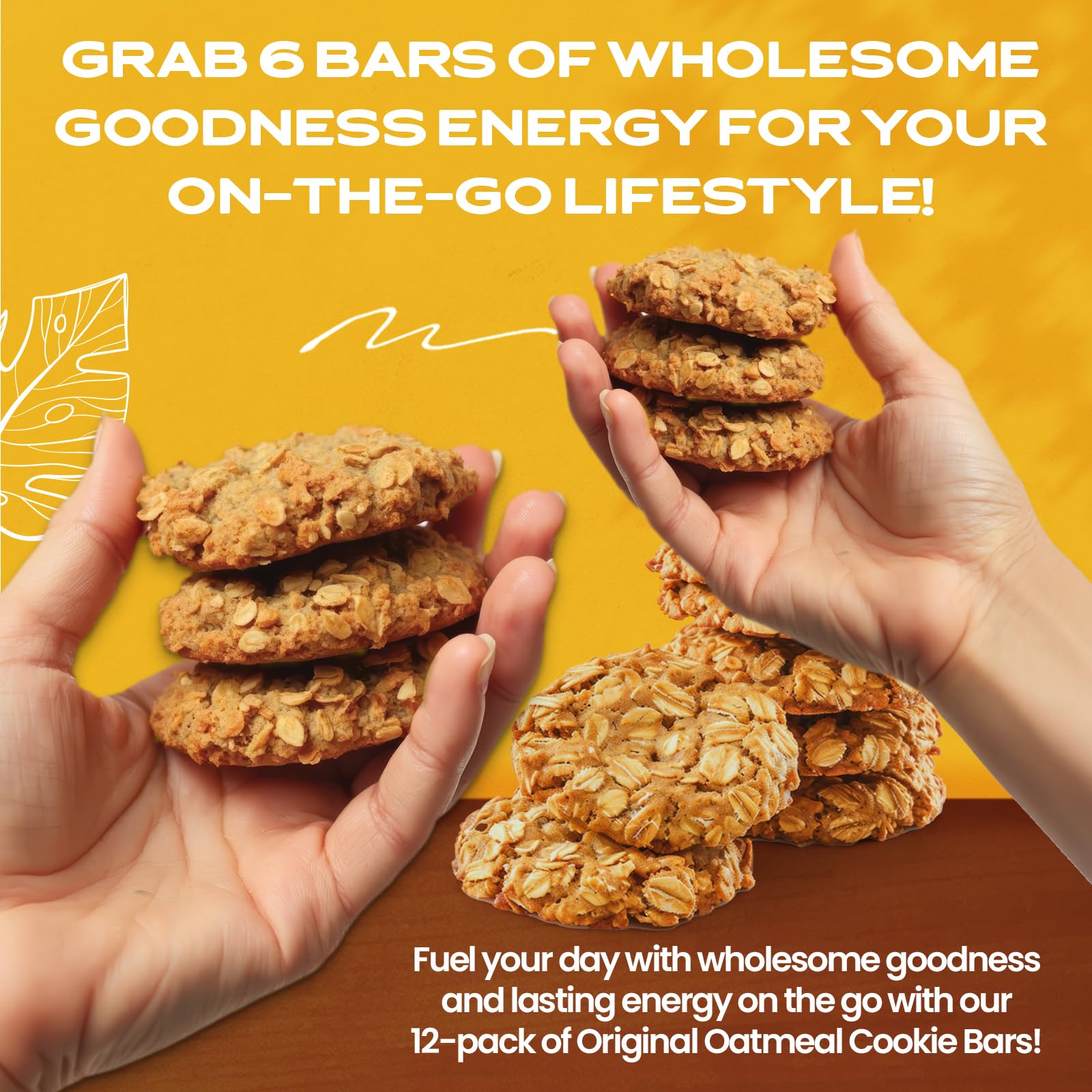 SOW STRONG FOOD Original Oat Protein Bar (12-Pack) - Gluten Free, Vegan, Keto-Friendly Healthy Snacks for Adults & Kids - Perfect for Breakfast, School Lunches, Workout Fuel & On-the-Go Nutrition