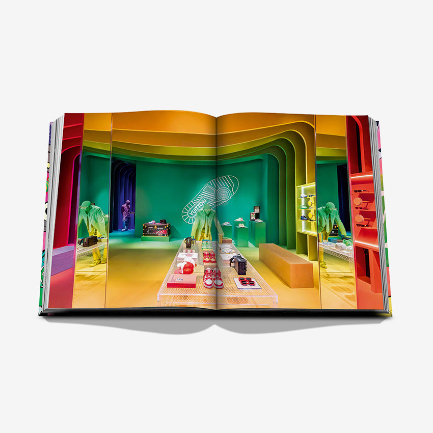 Assouline Louis Vuitton: Virgil Abloh Classic Cartoon Cover Book - Luxury Fashion Collector's Edition for Home Decor & Coffee Table Display