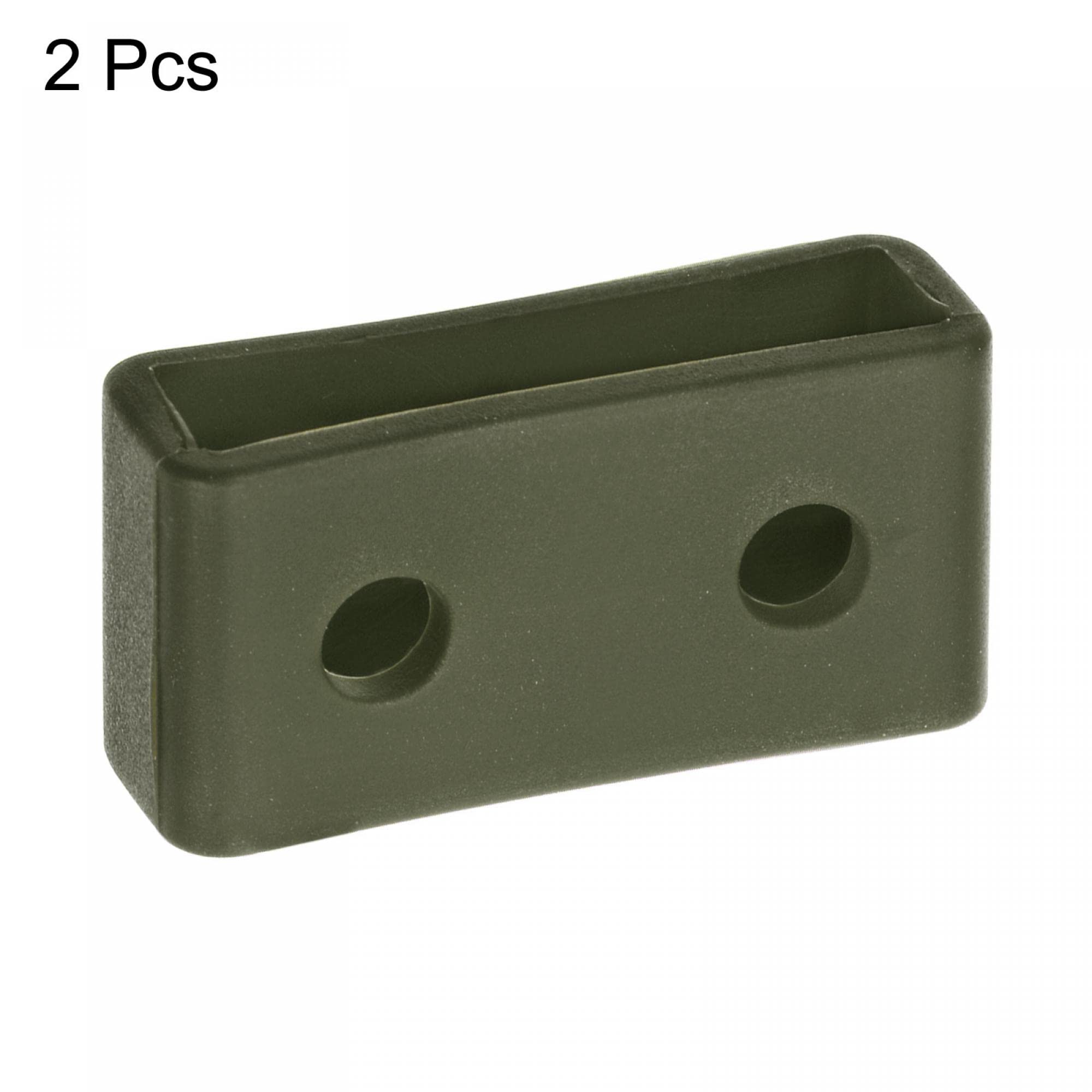 uxcell 24mm Dark Green Silicone Watch Band Strap Loops - Rubber Replacement Fastener Rings Holder Keeper for Men Women, Perfect for Sports Fitness Outdoor Activities