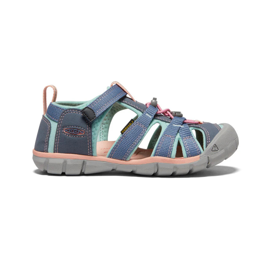 Youth Seacamp II CNX Flint Stone/Ocean Wave - Durable Kids Water Shoes for Beach, Pool & Outdoor Activities