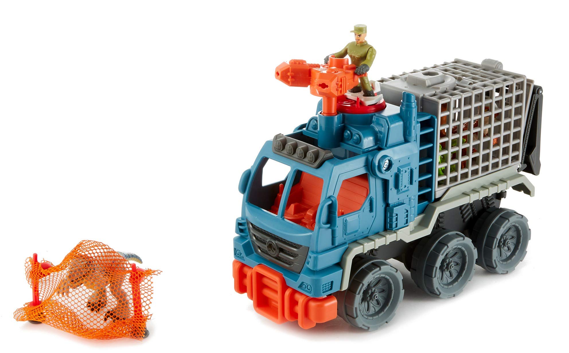 Fisher-Price Imaginext Jurassic World Dinosaur Hauler Toy Truck with 2 Action Figures - STEM Learning Dinosaur Playset for Kids Ages 3+ | Perfect for Birthday Gifts & Pretend Play Adventures