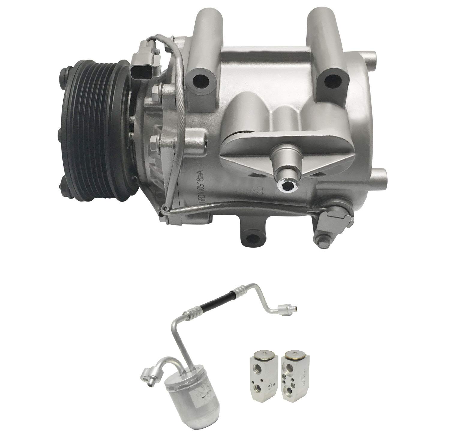 RYC Automotive A/C Compressor & Clutch Kit - Compatible with KT CG68 Models - Perfect for Car AC Repair & Maintenance