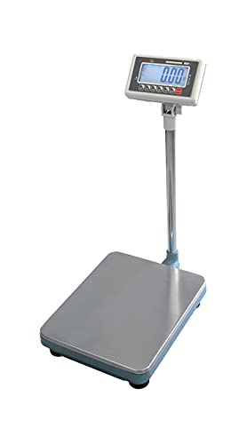 VisionTechShop TBW-100 Industrial Bench Scale - 100lb Capacity Warehouse Shipping Scale with Lb/Kg Switchable, 0.02lb Precision, NTEP Legal for Trade - Perfect for Warehouses, Factories, and Shipping Centers